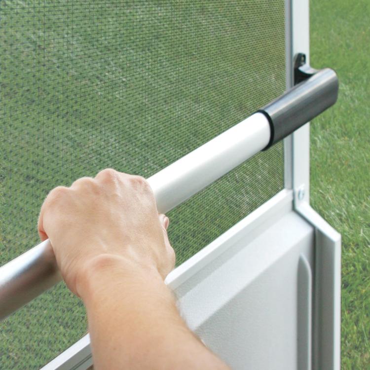 RV Screen Three-section Split Telescopic Rod L-shaped Replacement Handle, Specifications: Left Hand+Right Hand - Door Handles by PMC TechLife | Online Shopping South Africa | PMC TechLife | Buy Now Pay Later Mobicred