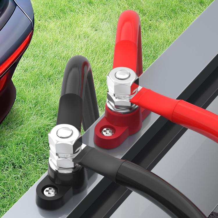 12V RV Yacht M10 Single Pole Battery Terminal, Color: Red - free shipping - PMC TechLife - Order now!