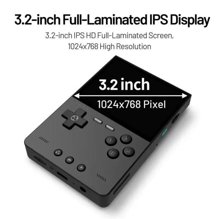 TRIMUI BRICK Open Source Pocket Console Portable Wireless Bluetooth HD Retro Arcade, Size: 64G(Black) - free shipping - PMc TechLife - Order now!