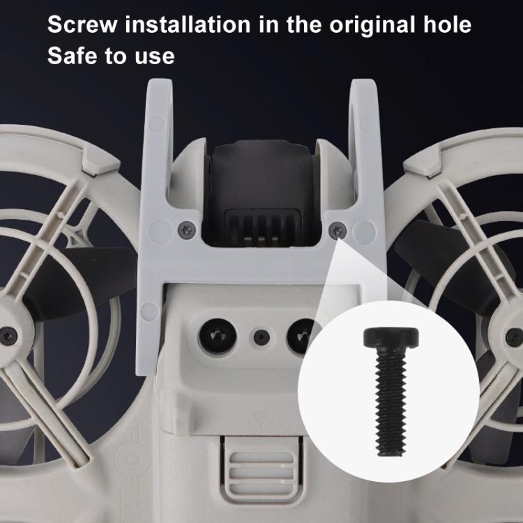 For DJI Neo CQT Impact Protection Cover + Bumper + Folding Stand + Tail Wing 4 In 1 Set(Gray) - free shipping - PMC TechLife - Order now!