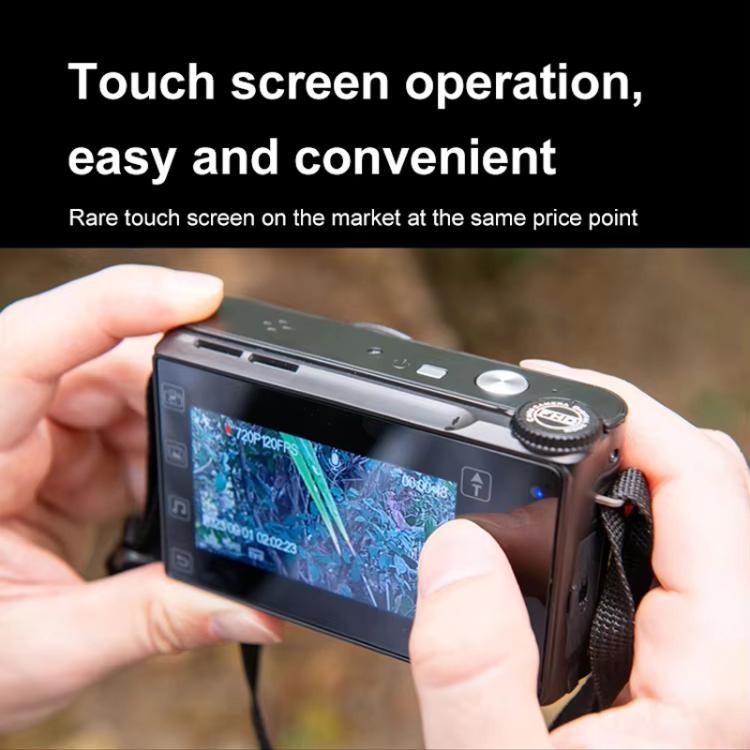 4K HD Touch Screen Digital Micro SLR Camera MP3 DSLR Camcorder 64MP Anti-Shake Vlogging Video Camera(White) - Video Cameras by PMC TechLife | Online Shopping South Africa | PMC TechLife | Buy Now Pay Later Mobicred
