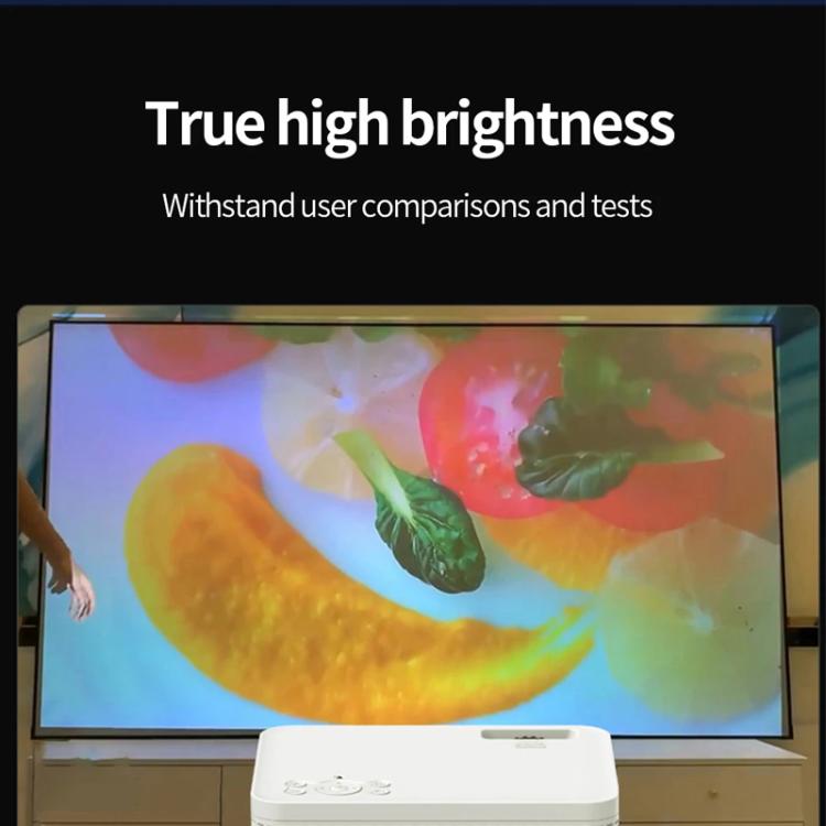 Z01 1080P 5G Bluetooth Projector Android 9.0 System Supports Mirroring Screen UK Plug - LED Projector by PMC TechLife | Online Shopping South Africa | PMC TechLife | Buy Now Pay Later Mobicred