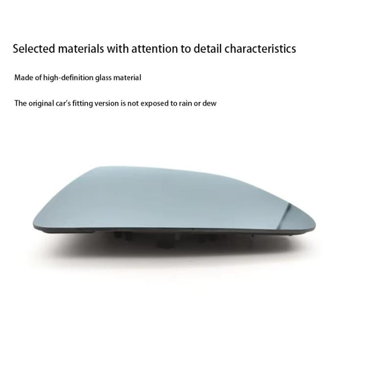 For Tesla Model X White Wide Field Of View Anti-glare Rearview Mirror Reversing Lens - Convex Mirror & Accessories by PMC TechLife | Online Shopping South Africa | PMC TechLife | Buy Now Pay Later Mobicred