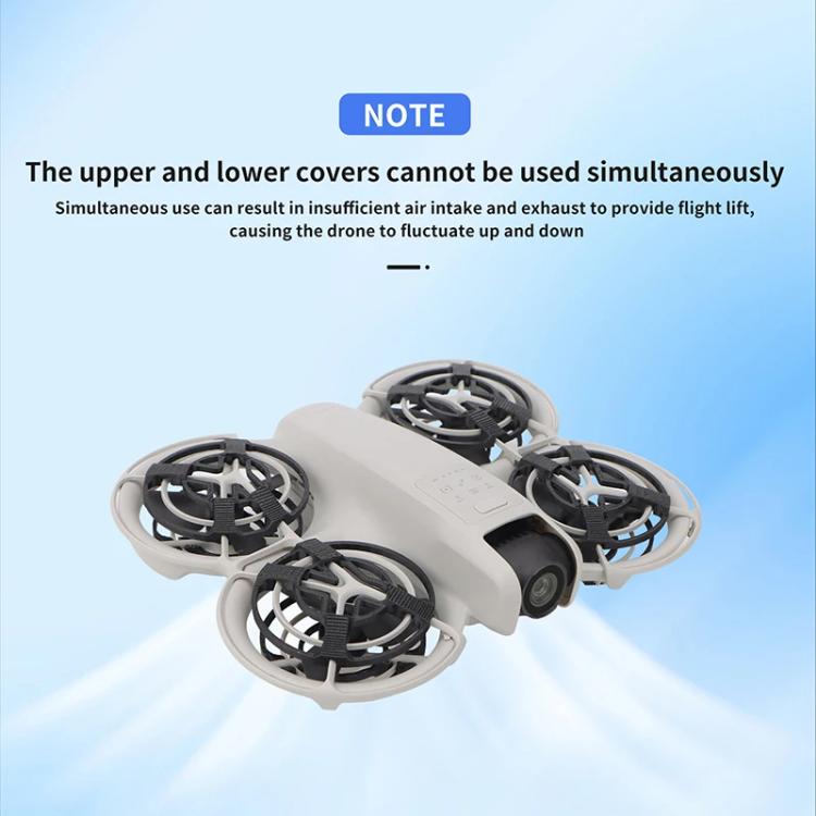 For DJI Neo CQT Drone Landing Scratch Protective Cover Prevent Finger Scratch Protective Cover Accessories, Color: Lower Black - free shipping - PMC TechLife - Order now!