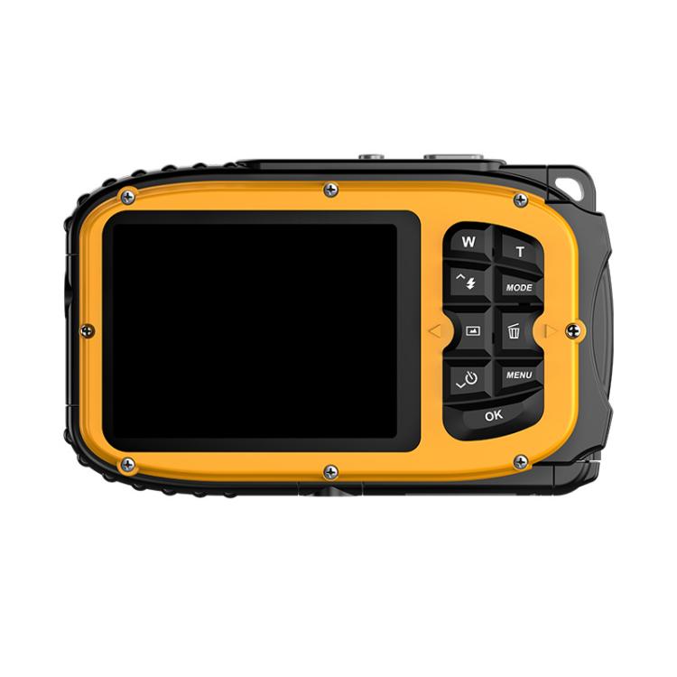 IP68 5m Waterproof Sports Digital Camera Kids Student DV Camera(Yellow) - Video Cameras by PMC TechLife | Online Shopping South Africa | PMC TechLife | Buy Now Pay Later Mobicred
