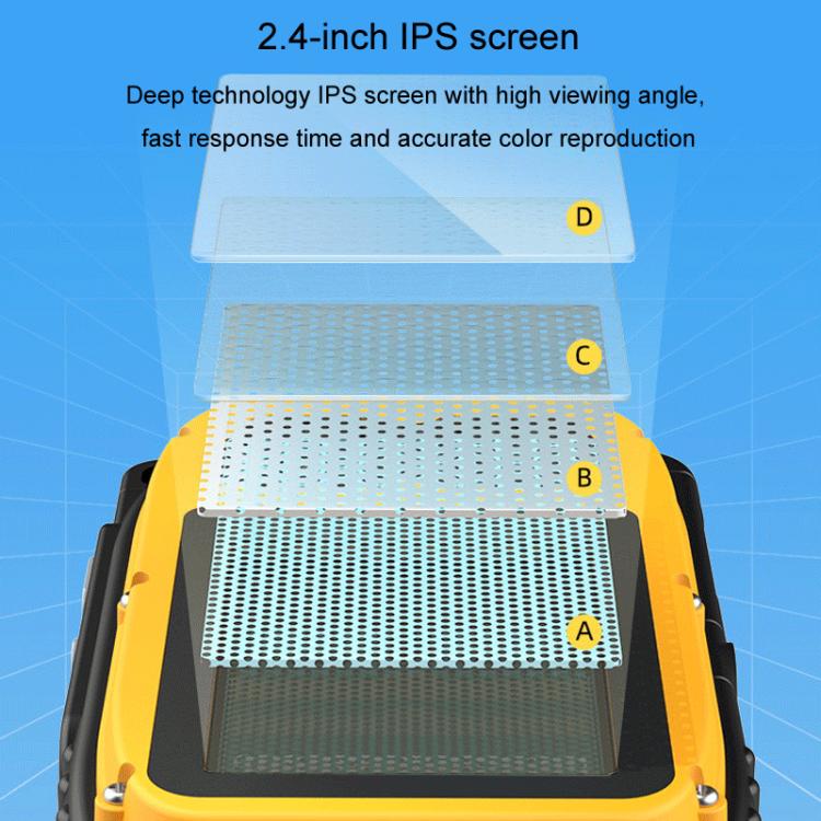 IP68 5m Waterproof Sports Digital Camera Kids Student DV Camera(Yellow) - Video Cameras by PMC TechLife | Online Shopping South Africa | PMC TechLife | Buy Now Pay Later Mobicred