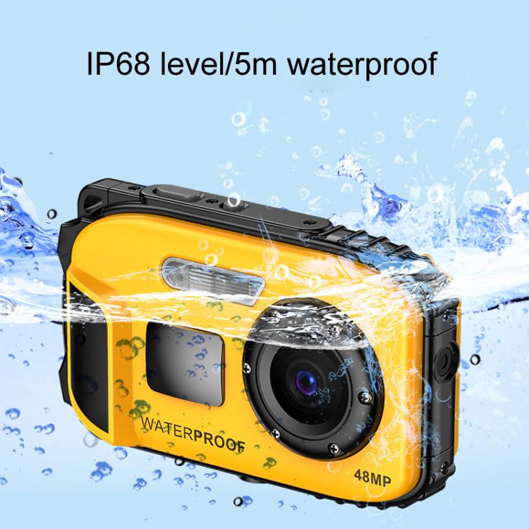 IP68 5m Waterproof Sports Digital Camera Kids Student DV Camera(Blue) - Video Cameras by PMC TechLife | Online Shopping South Africa | PMC TechLife | Buy Now Pay Later Mobicred