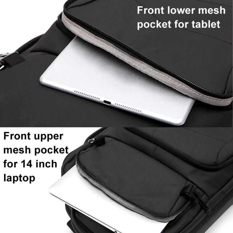 For DJI Air 3  BKANO A3-005 Large Capacity Shoulder Bag Organizer Backpack(Black) - free shipping - PMc TechLife - Order now!