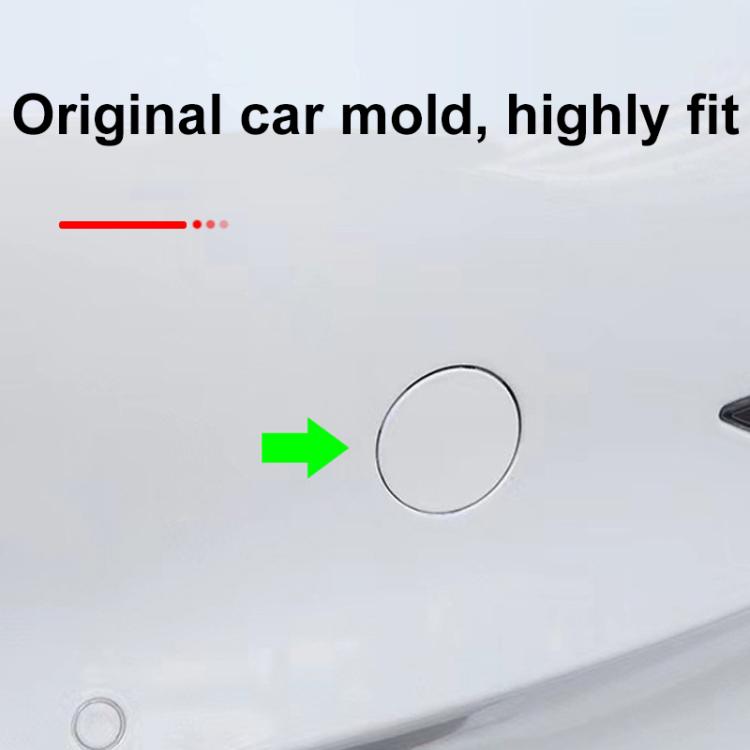 For Tesla Model 3 Front Trailer Hook Protective Cover Replacement Parts Front Towing Hole Cover(Gray) - Towing Bars by PMC TechLife | Online Shopping South Africa | PMC TechLife | Buy Now Pay Later Mobicred