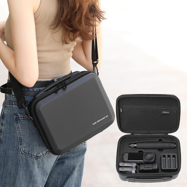 For Insta360 X4 BKANO INX4-002 Shoulder Handheld Storage Bag Crossbody Bag(Black) - free shipping - PMC TechLife - Order now!