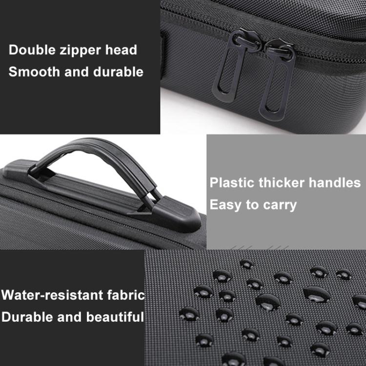 For Insta360 X4 BKANO INX4-002 Shoulder Handheld Storage Bag Crossbody Bag(Black) - free shipping - PMC TechLife - Order now!