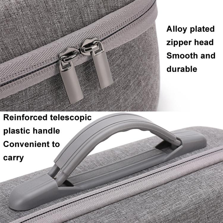 For PICO 4 Ultra BKANO P4U-001 VR Glasses Organizer Handheld Shoulder Bag(Black) - VR Accessories by BKANO | Online Shopping South Africa | PMC TechLife | Buy Now Pay Later Mobicred