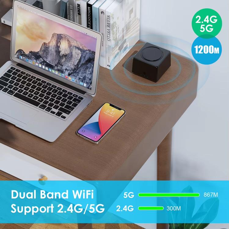 Urant USM16 1200Mbps Dual-band Mesh WiFi Router Signal Amplifier with 3 Gigabit Ethernet Ports(White) - Broadband Amplifiers by Urant | Online Shopping South Africa | PMC TechLife | Buy Now Pay Later Mobicred