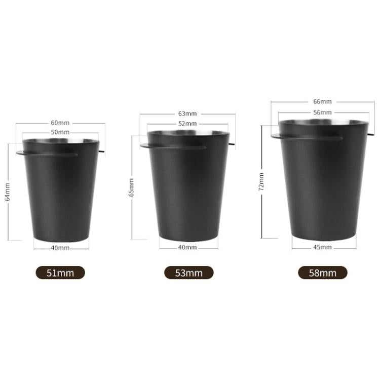 Thickened Coffee Catchers Espresso Machine Handle Catch Tool, Style: 53mm High Temperature Teflon - free shipping - PMC TechLife - Order now!