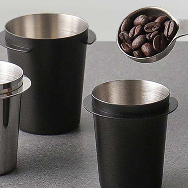 Thickened Coffee Catchers Espresso Machine Handle Catch Tool, Style: 53mm Stainless Steel Mirror - free shipping - PMC TechLife - Order now!