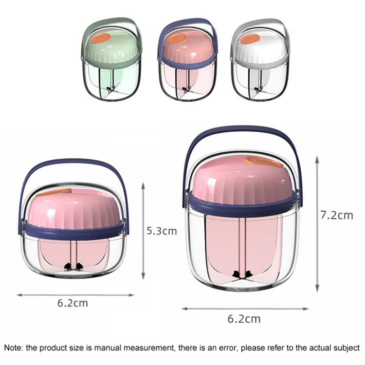 Portable Pill Box Sealed Waterproof Pill Dispenser Drugs Medicine Organizer Dispenser Box, Color: Small Gray - free shipping - PMC TechLife - Order now!