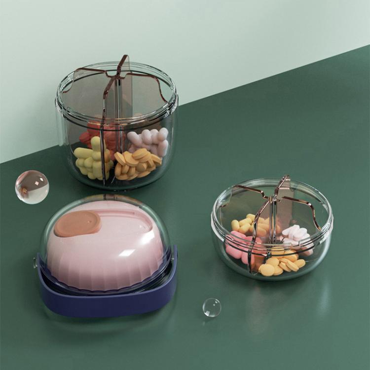 Portable Pill Box Sealed Waterproof Pill Dispenser Drugs Medicine Organizer Dispenser Box, Color: Large Pink - free shipping - PMC TechLife - Order now!