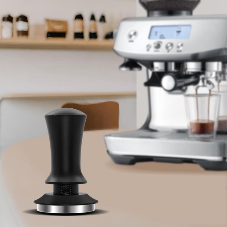 Scale Horizontal Constant Pressure Coffee Grinder Stretching Powder Press Hammer, Style: Black Thread+Round Base(58mm) - free shipping - PMC TechLife - Order now!