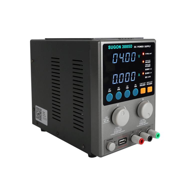 SUGON 3005D 4 Digital Display Power Supply Meter High Power Regulated Power Supply US Plug - free shipping - PMC TechLife - Order now!