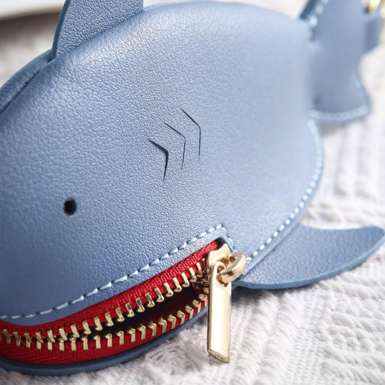 Hallmo Universal Shark-Shaped Key Protective Cover Multifunctional Car Key Storage Bag, Color: Dark Blue - free shipping - PMc TechLife - Order now!