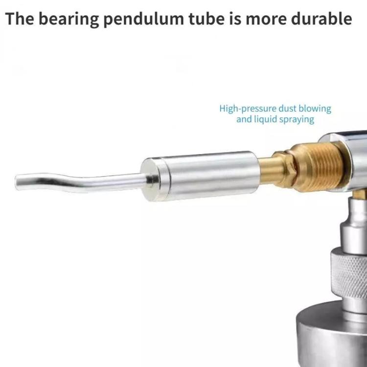 Car Interior Cleaning Tool Metal Bearing Rotating Core Accessories, Style: Long - Car washing supplies by PMc TechLife | Online Shopping South Africa | PMc TechLife | Buy Now Pay Later Mobicred