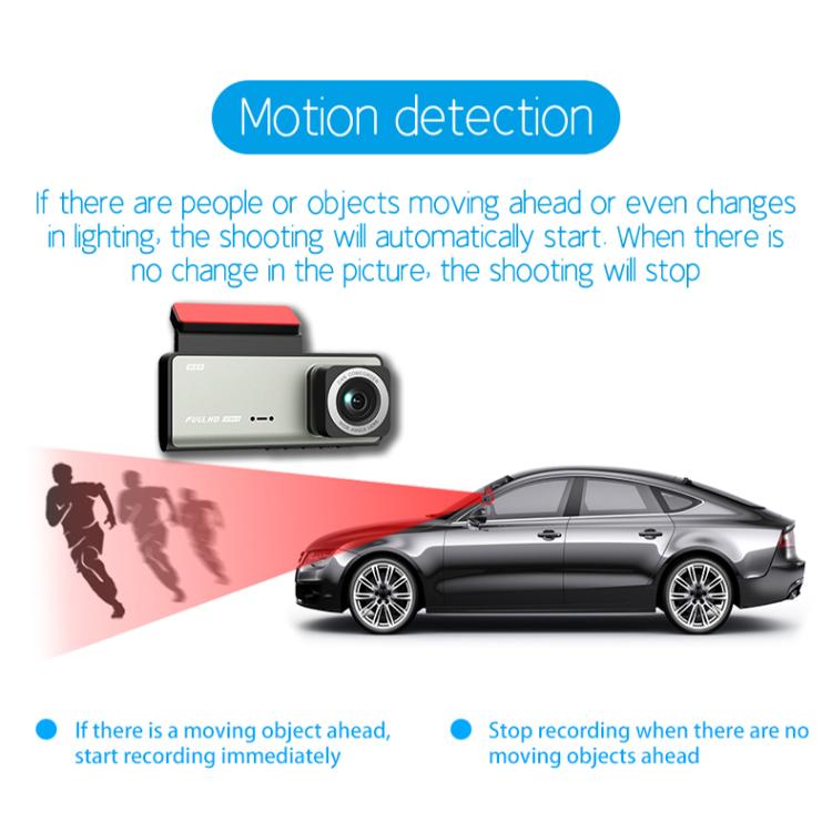 G71 HD 1080P Three-Lens 2.0-Inch Infrared Night Vision Driving Recorder, Spec: No WIFI - Car DVRs by PMc TechLife | Online Shopping South Africa | PMc TechLife | Buy Now Pay Later Mobicred