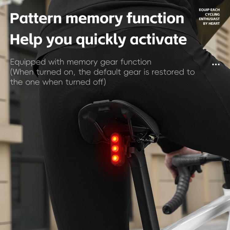 WEST BIKING Bicycle Night Riding Long Endurance Warning Brake Taillight, Style: Round Light Basic - Taillights by WEST BIKING | Online Shopping South Africa | PMC TechLife | Buy Now Pay Later Mobicred