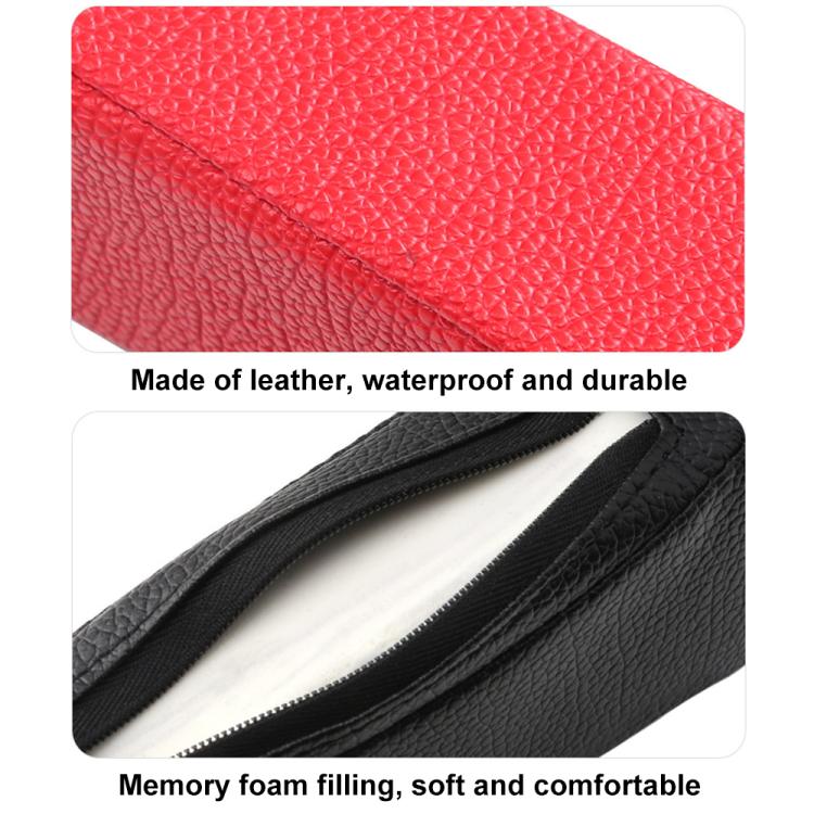 4156 1pair Car Seat Gap Plugs Leakproof Strips Vehicle Interior Supplies Seat Side Seam Strips(Red) - Seat Accessories by PMc TechLife | Online Shopping South Africa | PMc TechLife | Buy Now Pay Later Mobicred