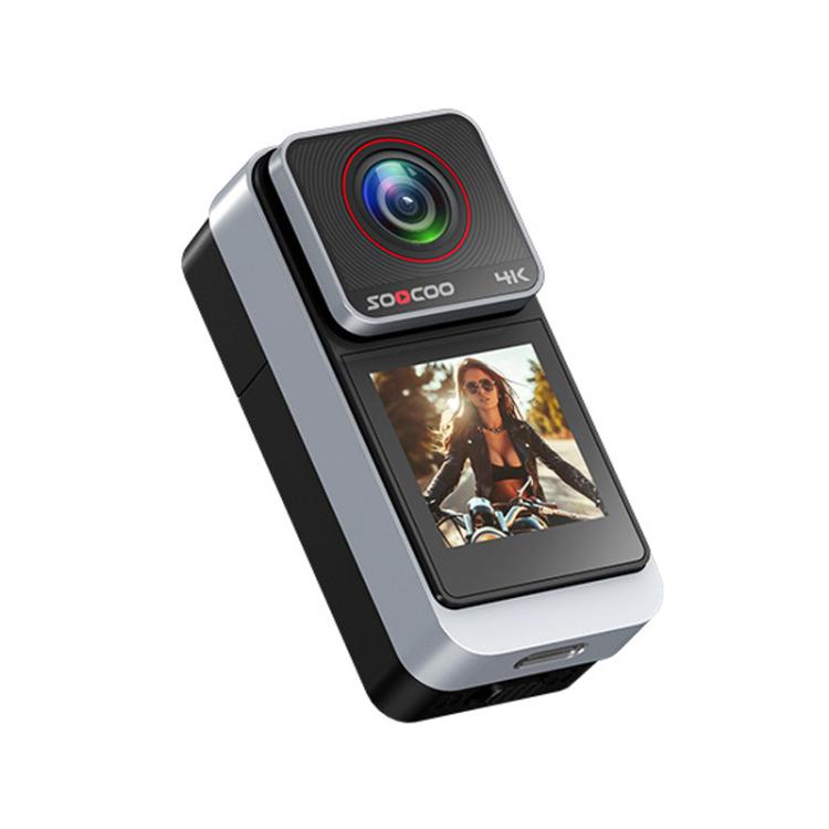 SOOCOO SAW1 No Memory Card 4K HD Anti-Shake Waterproof Motorcycle Riding Recorder Chest Head Mounted Diving Thumb Camera - free shipping - PMC TechLife - Order now!