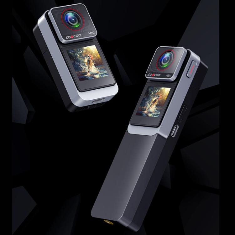 SOOCOO SAW1 No Memory Card 4K HD Anti-Shake Waterproof Motorcycle Riding Recorder Chest Head Mounted Diving Thumb Camera - free shipping - PMC TechLife - Order now!