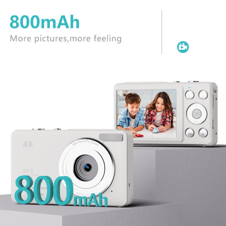 Anytek S7 4K HD Digital Camera Self-Timer Travel Camera Student Kids Card Camera(Pink) - free shipping - PMC TechLife - Order now!