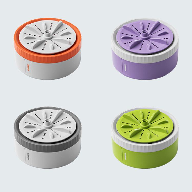 Mini Portable Underwear Socks Turbine Washing Machine, Color: Orange Standard - free shipping - PMC TechLife - Order now!