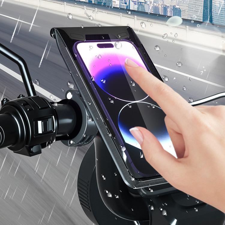 Bicycle Holder Waterproof Pouch Bag Bike Motorcycle Handlebar Mirror Phone Stand Mount, Size: XL - Holders by PMC TechLife | Online Shopping South Africa | PMC TechLife | Buy Now Pay Later Mobicred