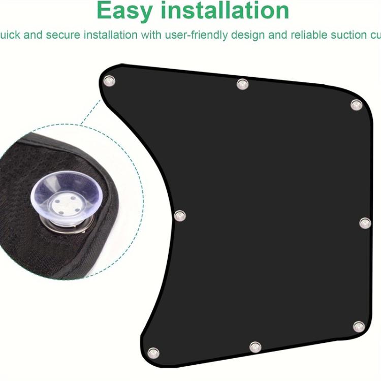 2pcs Car Sun Protection Heat Insulation Sunshade Front Side Curtains - Window Foils & Solar Protection by PMC TechLife | Online Shopping South Africa | PMC TechLife | Buy Now Pay Later Mobicred