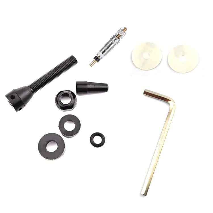 Mountain Road Bike Tubeless French Vacuum Valve, Color: 60mm Red A - free shipping - PMC TechLife - Order now!