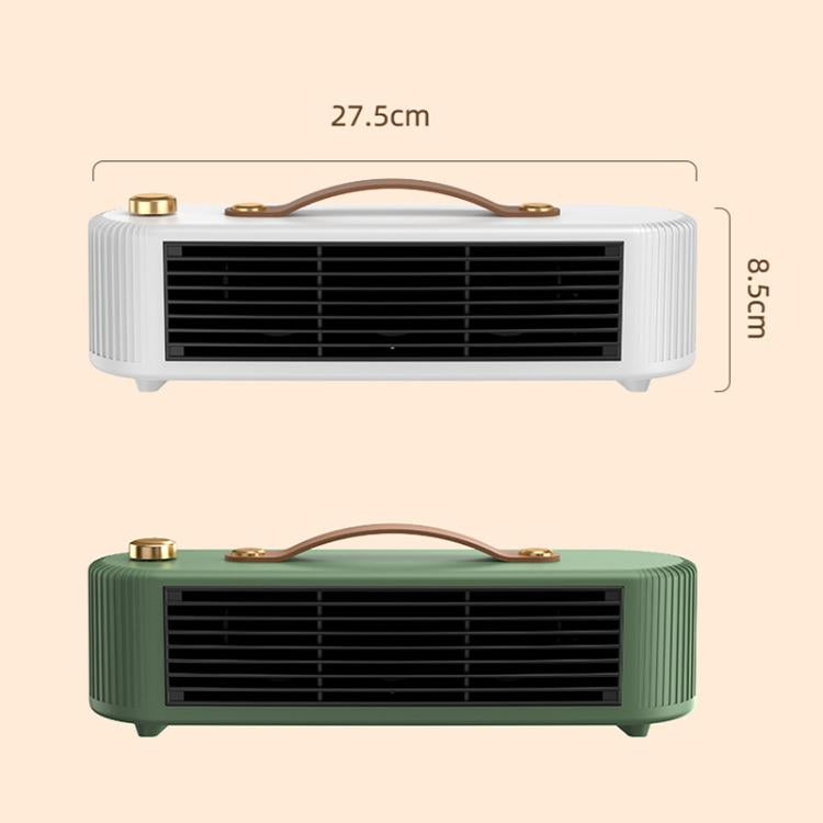 FS007 800W Home Desktop Heater Large Area PTC Heating Device, Spec: AU Plug(Green) - Electric Heaters by PMC TechLife | Online Shopping South Africa | PMC TechLife | Buy Now Pay Later Mobicred