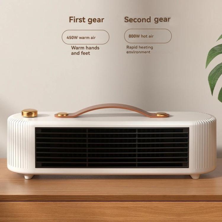 FS007 800W Home Desktop Heater Large Area PTC Heating Device, Spec: UK Plug(White) - Electric Heaters by PMC TechLife | Online Shopping South Africa | PMC TechLife | Buy Now Pay Later Mobicred