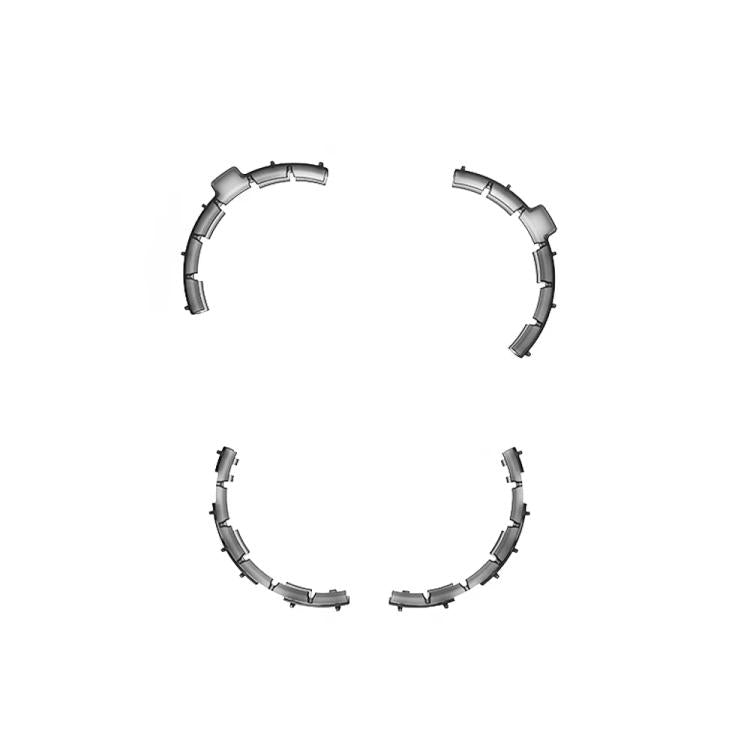 For DJI Flip CYNOVA FL-FZT-CY Paddle Impact Protectors(Translucent Black) - free shipping - PMC TechLife - Order now!