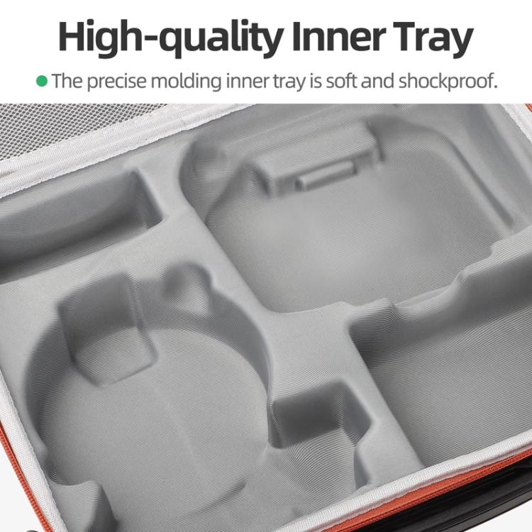 For DJI Flip Sunnylife FP-B958 Storage Bag Vlog Aerial Camera Protective Case Accessory(Black) - free shipping - PMC TechLife - Order now!