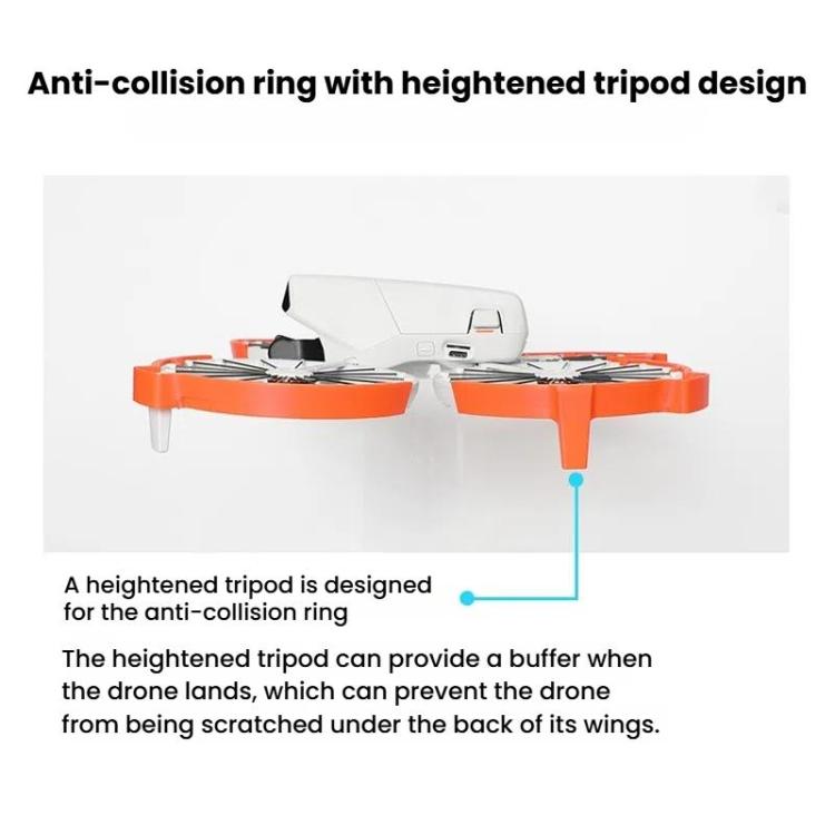 For DJI Flip Drone With Tripod Bumper Ring(Orange) - free shipping - PMC TechLife - Order now!