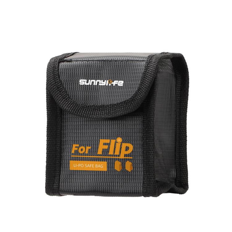 For DJI Flip Sunnylife Battery Explosion Proof Bag Li-ion Safety Storage Bag Flame Retardant Protective Bag Medium (For 2 Batteries) - free shipping - PMC TechLife - Order now!