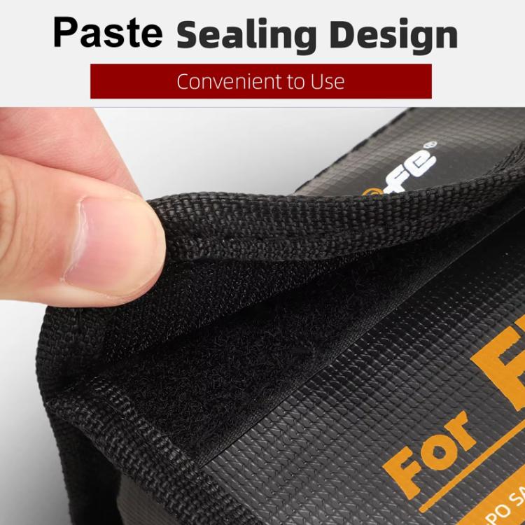 For DJI Flip Sunnylife Battery Explosion Proof Bag Li-ion Safety Storage Bag Flame Retardant Protective Bag Large (For 2 Batteries) - free shipping - PMC TechLife - Order now!