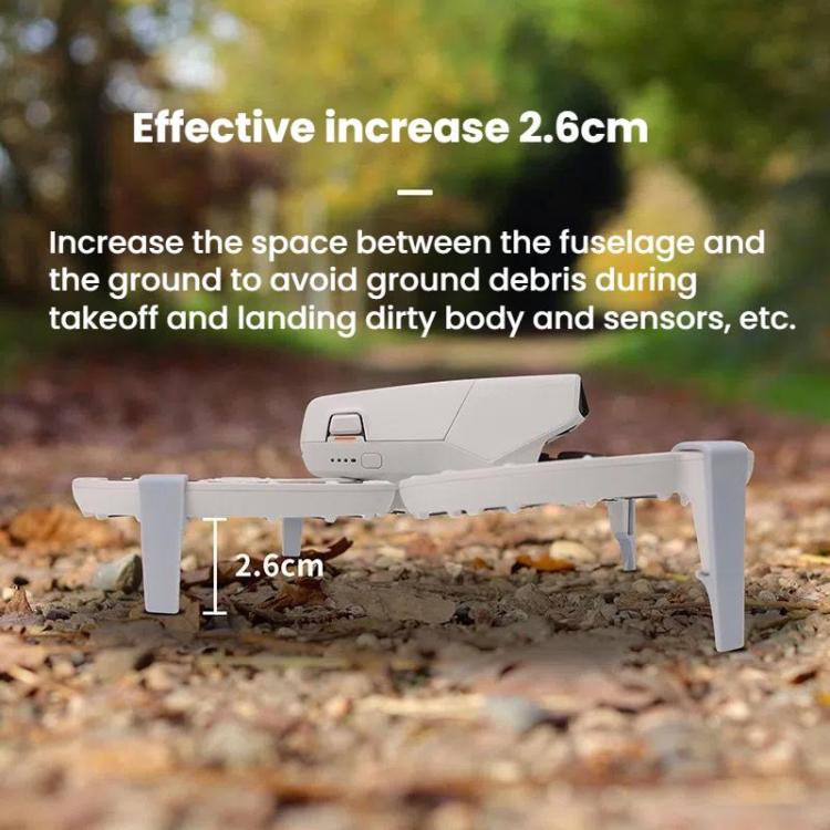 For DJI Flip CQT 4 In 1 Drone Folding Booster Stand Scratch and Wear Resistant Landing Protective Bracket(Orange) - free shipping - PMC TechLife - Order now!