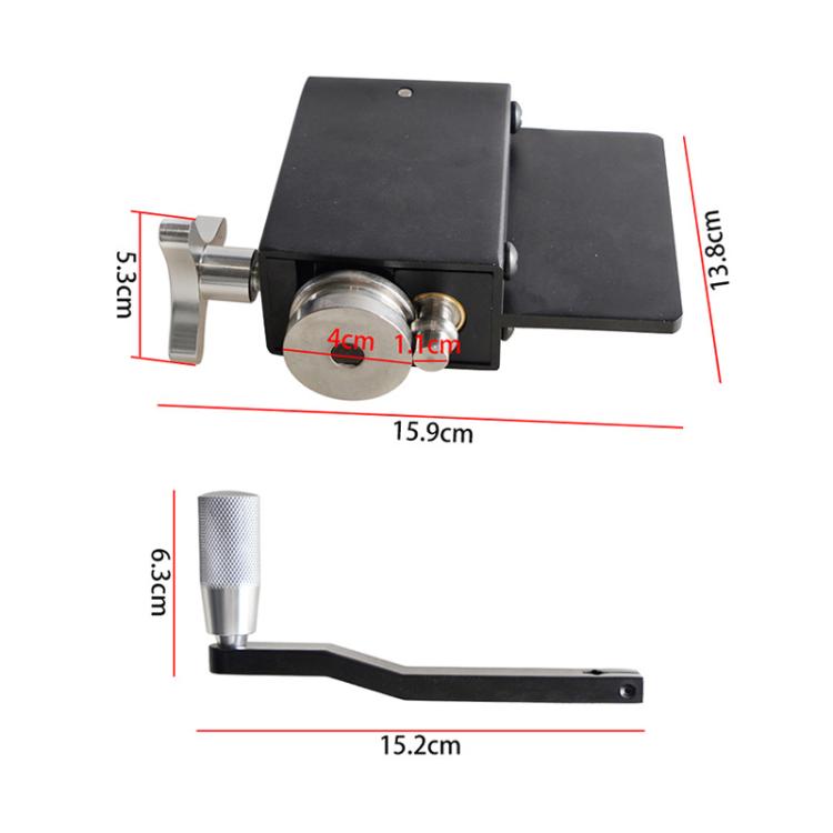 Oil Pipe Crimping Tool 5/8 Inch Intercooler Pipe Joint Crimping Machine, Color: Regular Black - Others by PMc TechLife | Online Shopping South Africa | PMc TechLife | Buy Now Pay Later Mobicred