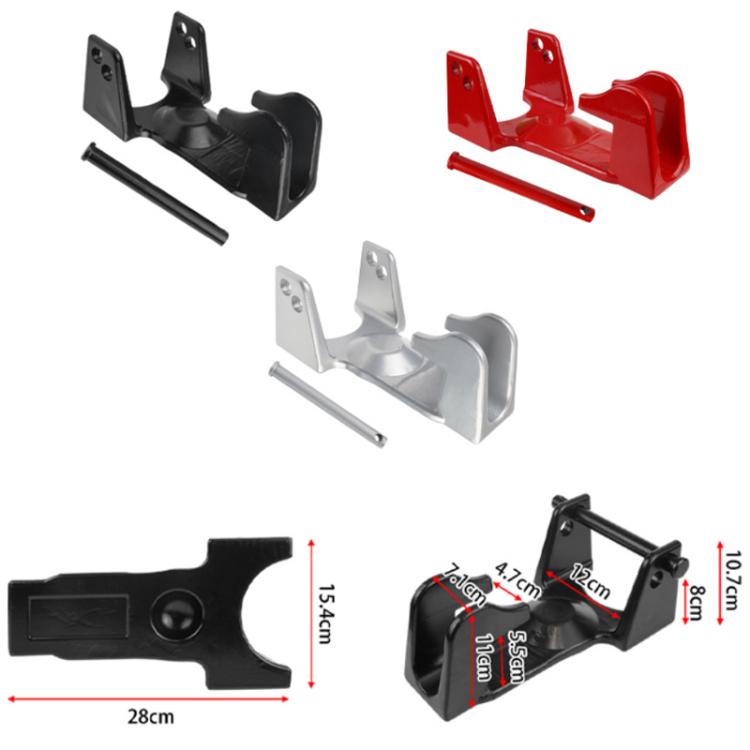 Coupler Gooseneck Hitch Trailer Lock For Heavy Trailer Transporter RV, Color: Red + Combination Lock - Towing Bars by PMc TechLife | Online Shopping South Africa | PMc TechLife | Buy Now Pay Later Mobicred