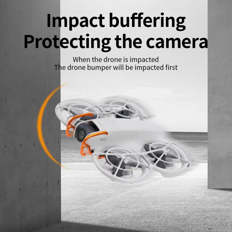 For DJI Neo RCSTQ Aluminum Alloy Crash Bar Convenient Quick Release Protective Stand(Orange) - free shipping - PMC TechLife - Order now!