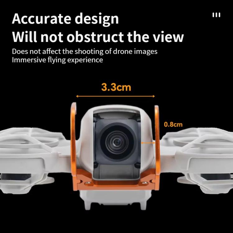 For DJI Neo RCSTQ Aluminum Alloy Crash Bar Convenient Quick Release Protective Stand(Orange) - free shipping - PMC TechLife - Order now!