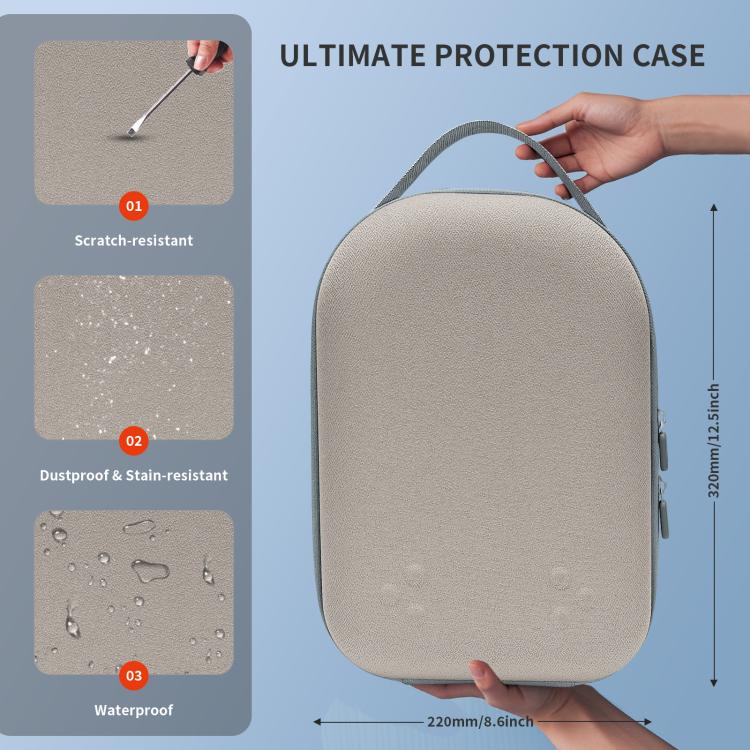 For Meta Quest 3S / 3 VR Headset JYS Storage Bag Handbag(Gray) - free shipping - PMC TechLife - Order now!