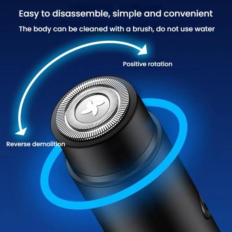 JILILAI 033 Electric Shaver Portable Mini Razor Car Electrical Shaver(Black) - free shipping - PMC TechLife - Order now!