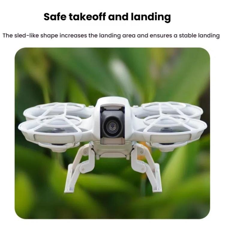 For DJI Neo BRDRC NEO021 Boosting Kickstand Drone Landing Gear Folding Sled Kickstand(Gray) - free shipping - PMC TechLife - Order now!